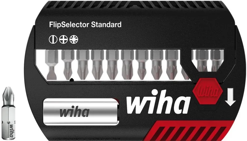 Bit-Satz FlipSelector Standard, 13-teilig von Wiha – Produktbild