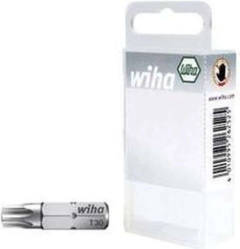 Bitset Standard 25mm (¼″) TORX® (T10/T15/T20) - 3-delig - 07871 de Wiha – image du produit