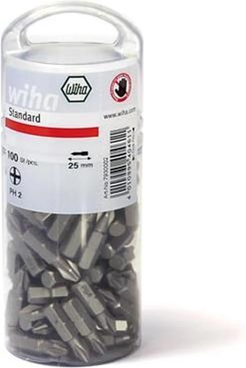 Bitset Standard 25mm (¼″) TORX® (T30) VE=100 - 40465 de Wiha – image du produit