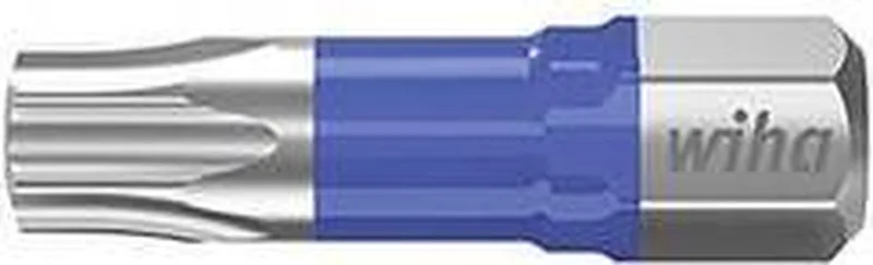 Bitset T-bit 25mm (¼″) TORX® (T10) VE=5 - 41604 by Wiha – product image