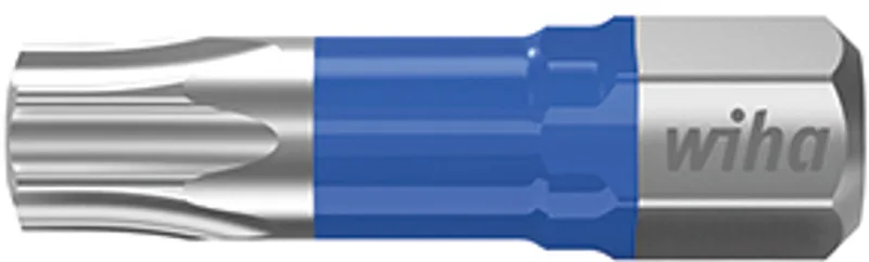 Bitset T-bit 25mm (¼″) TORX® (T15) VE=5 - 41605 von Wiha – Produktbild