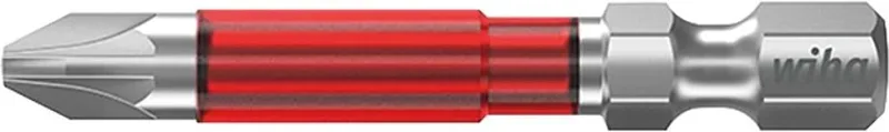 Bitset TY-bit 49mm (¼″) Pozidriv (PZ1) VE=5 - 42121 by Wiha – product image