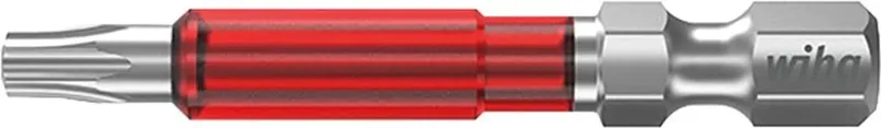Bitset TY-bit 49mm (¼″) TORX® (T10) VE=5 - 42128 by Wiha – product image