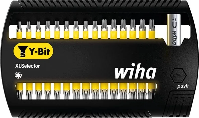 Bitset XLSelector Y-bit 50mm (¼″) PH / PZ / TORX® - 4-delig - 41834 by Wiha – product image