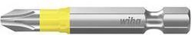 Bitset Y-bit 50mm (¼″) Phillips (PH2) VE=5 - 41625 de Wiha – image du produit