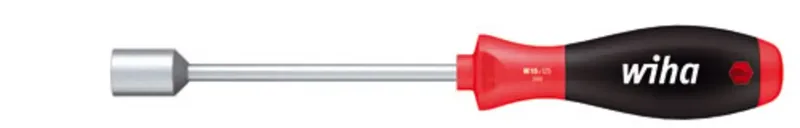 Dreikant-Steckschlüssel M6x125mm Mit Soft-Finish Griff Werkstatt Dreikant-Schraubendreher Größe (Schraubendreher) M6 Klingenlänge: 125 mm von Wiha – Produktbild