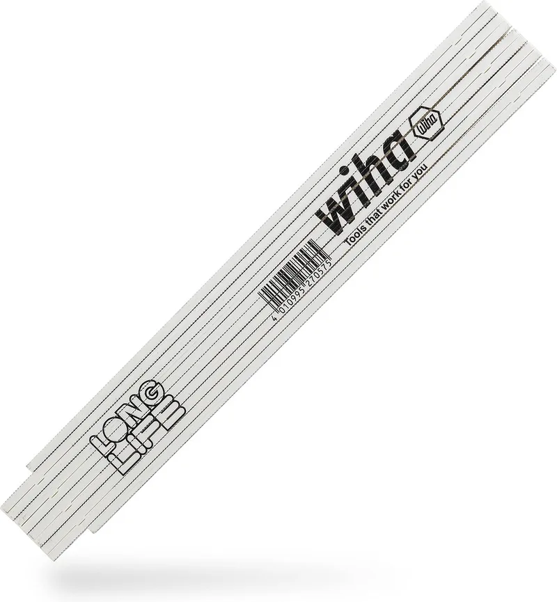 Duimstok Longlife® 2 m metrisch, 10 delen - 27057 de Wiha, Kleurloos – image du produit