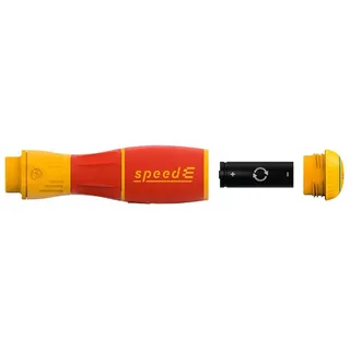 E-Schroevendraaierset speedE® II electric + slimBits in L-Boxx Mini - 7-delig - 44318 van Wiha, Rood – productafbeelding 5 van 6