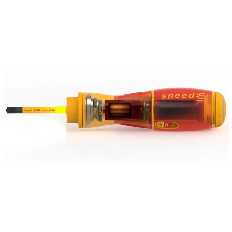 E-Schroevendraaierset speedE® II electric + slimBits in L-Boxx Mini - 7-delig - 44318 van Wiha, Rood – productafbeelding 4 van 6