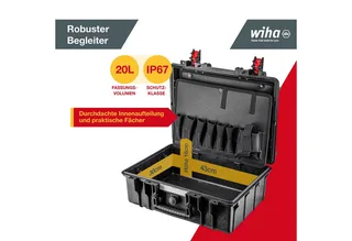 Gereedschapsset Basic Set L Electric in Koffer - 39-delig - 45257 by Wiha, Yellow – product image 4 of 5