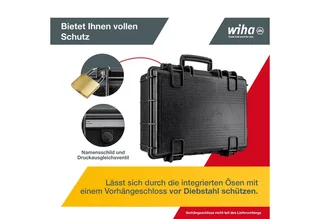 Gereedschapsset Basic Set L Electric in Koffer - 39-delig - 45257 by Wiha, Yellow – product image 5 of 5
