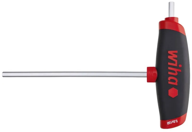 inbussleutel met T-greep 2x100mm ComfortGrip 334DS von Wiha – Produktbild
