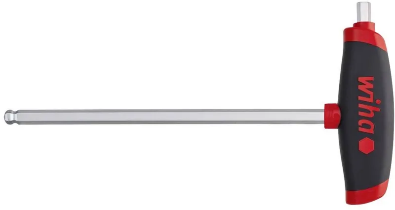 Inbussleutel Sleutelbreedte (metrisch): 3 mm Koplengte: 13 mm Afmeting, lengte: 150 mm von Wiha, Kleurloos – Produktbild