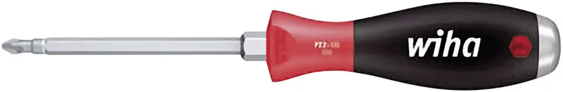 Kreuzschl.-Schraubendreher StK PZ Gr.3x150mm 6k-K SoftFinish 03247 pour latelier Tournevis cruciforme PZ 3 Longueur de la lame: 150 mm DIN ISO 8764 de Wiha – image du produit