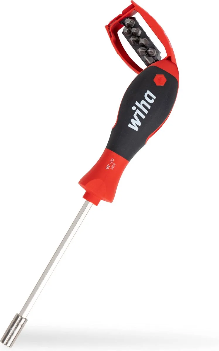 Magazine Sb 3809 01-01 Werkplaats Bitschroevendraaier 1/4 (6.3 Mm) Din 3126 Din Iso 1173 de Wiha, Kleurloos – image du produit