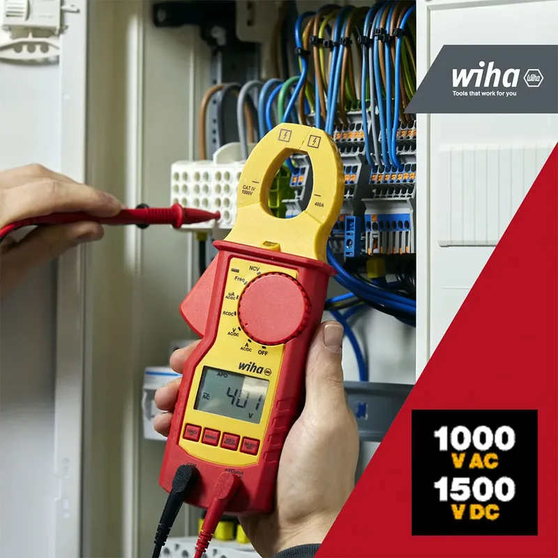 Measuring Clamp Tester van Wiha – productafbeelding 5 van 6