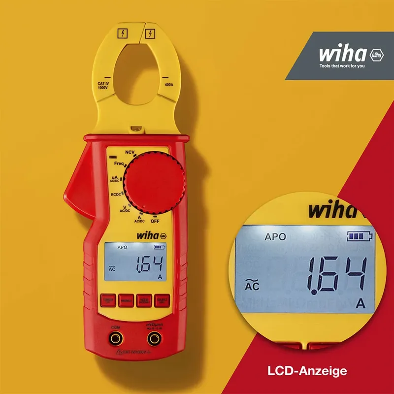 Measuring Clamp Tester van Wiha – productafbeelding 6 van 6