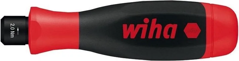 Momentschroevendraaier easyTorque vast ingestelde momentbegrenzing - 36239 von Wiha, Rot, Schwarz – Produktbild
