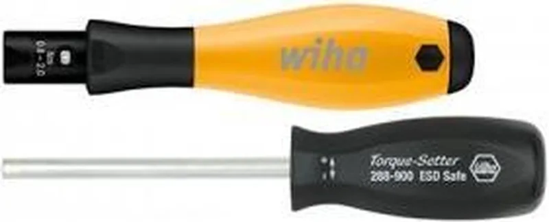 Momentschroevendraaier TorqueVario®-S ESD variabel instelbare momentbegrenzing - 26865 by Wiha, Kleurloos – product image