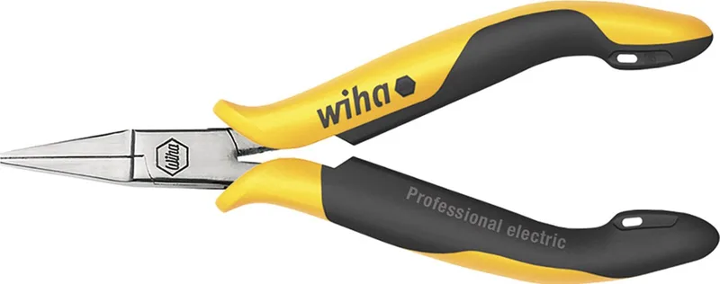 Platbektang Professional ESD korte vlakke bekken - 26806 de Wiha, Kleurloos – image du produit