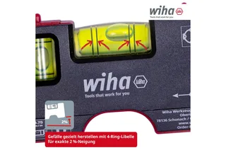 Pocket 46957 Mini-waterpas 80 mm van Wiha – productafbeelding 3 van 5