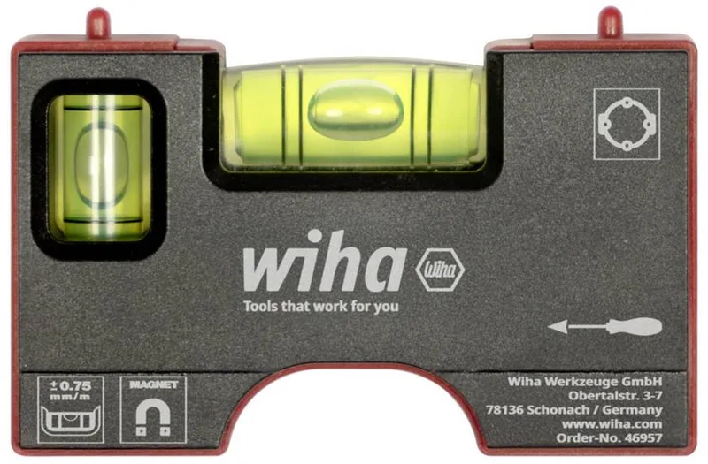 Pocket 46957 Mini-waterpas 80 mm van Wiha – productafbeelding 1 van 5