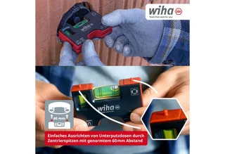 Pocket 46957 Mini-waterpas 80 mm van Wiha – productafbeelding 4 van 5