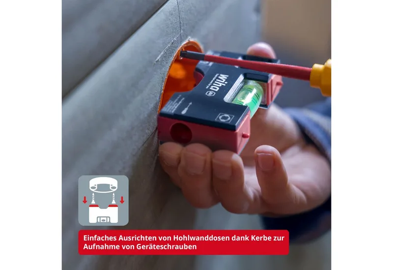 Pocket 46957 Mini-waterpas 80 mm van Wiha – productafbeelding 5 van 5