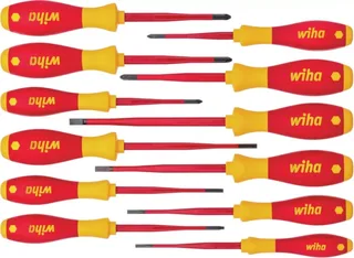 Professionele A-Kwaliteit Wiha schroevendraaierset van Wiha, Kleurloos – productafbeelding 1 van 6