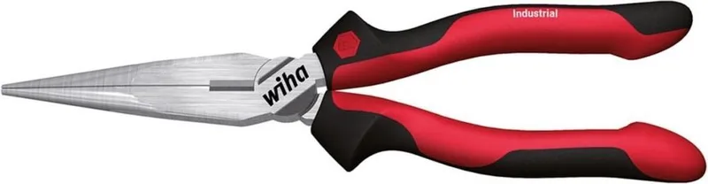 Punttang Industrial met snijvlak rechte vorm - 34515 de Wiha, Noir – image du produit