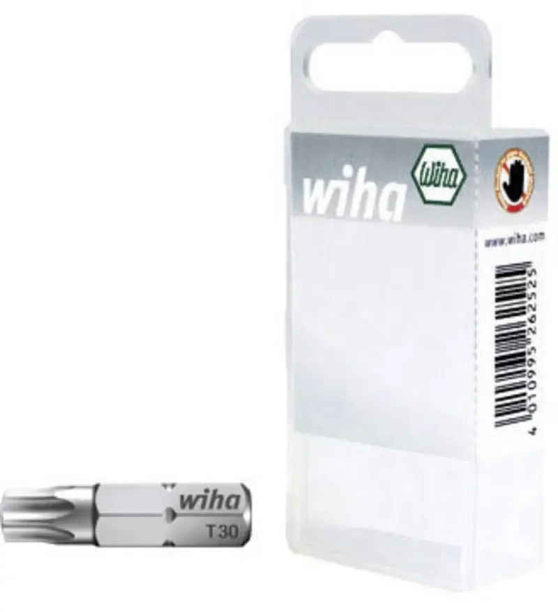SB-Bit 7015 Z 08425 Torx-bit T 30 Chroom-vanadium staal Gehard C 6.3 2 stuk(s) von Wiha – Produktbild 2 von 2
