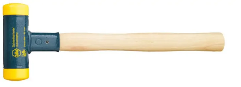 Schonhammer 25mm rueckschlagfrei plus6 02092 Schonhammer mittelhart, rückschlagsfrei 300 320 mm 1 St. von Wiha – Produktbild