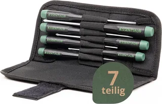 Essential precisieschroevendraaierset 7-delig. van Wiha, Zwart – productafbeelding 1 van 5
