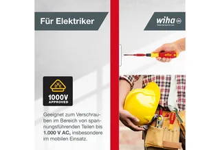 Schraubendreher TorqueVario-S (36791) - 19 tlg., Schlitz, Kreuz, PlusMinus, TORX - 0,8-5,0 Nm de Wiha, Noir – image du produit 2 sur 4