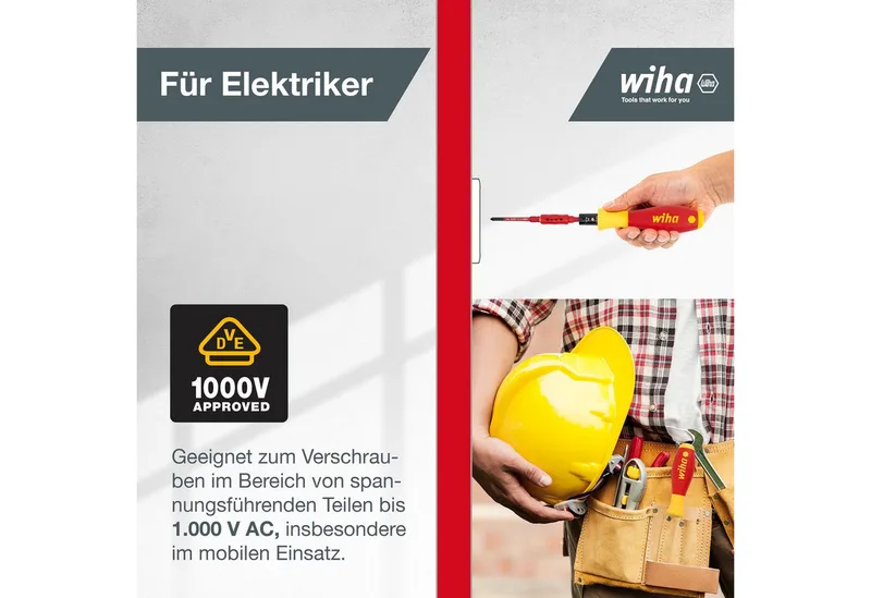 Schraubendreher TorqueVario-S (36791) - 19 tlg., Schlitz, Kreuz, PlusMinus, TORX - 0,8-5,0 Nm de Wiha, Noir – image du produit 2 sur 4