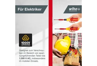 Momentschroevendraaierset VDE 14-delig 0.8 - 5 Nm DIN EN 60900 van Wiha, Zwart – productafbeelding 2 van 4