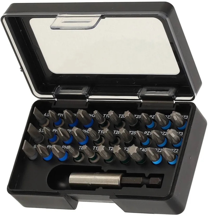 Schroevendraaier bit set 31-delig staal 41126 van Wiha – productafbeelding