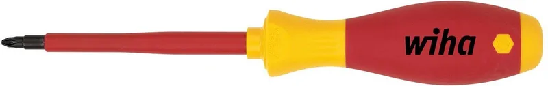Schroevendraaier Kruis - 324-1X80 van Wiha, Rood – productafbeelding