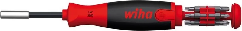 Schraubendreher mit Bit Magazin LiftUp 25, 1/4" von Wiha, Kleurloos – Produktbild