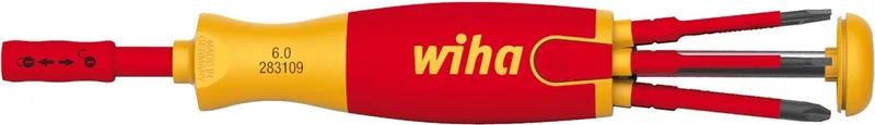Wiha 41158 VDE Tournevis porte-embouts 6 pièces TORX de Wiha, Kleurloos – image du produit