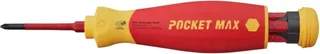 Schroevendraaier met bitmagazijn PocketMax® electricgemengd met 4 slimBits - 45296 van Wiha, Kleurloos – productafbeelding 1 van 6