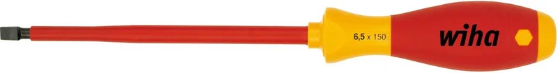 Schroevendraaier SoftFinish electric Sleufkop 4.5mm x 175mm - 00825 by Wiha, White – product image