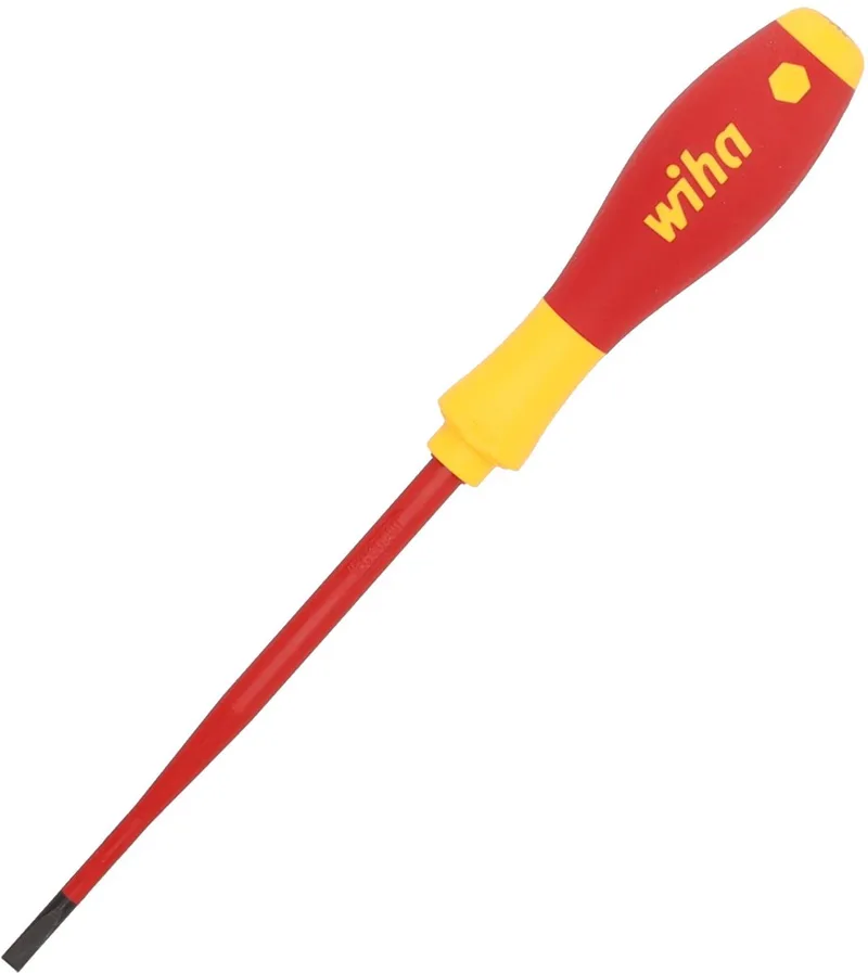 Schroevendraaier SoftFinish electric slimFix Sleufkop 4.5mm x 125mm - 35501 by Wiha, Kleurloos – product image