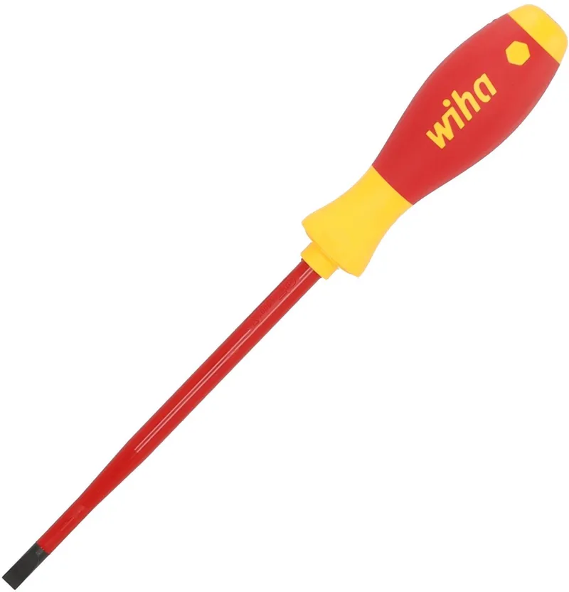Schroevendraaier SoftFinish electric slimFix Sleufkop 6.5mm x 150mm - 35392 de Wiha, Kleurloos – image du produit