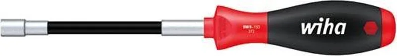 Schroevendraaier SoftFinish Zeskantdopsleutel met flexibele schacht 13.0mm x 175mm - 01443 de Wiha, Argent – image du produit
