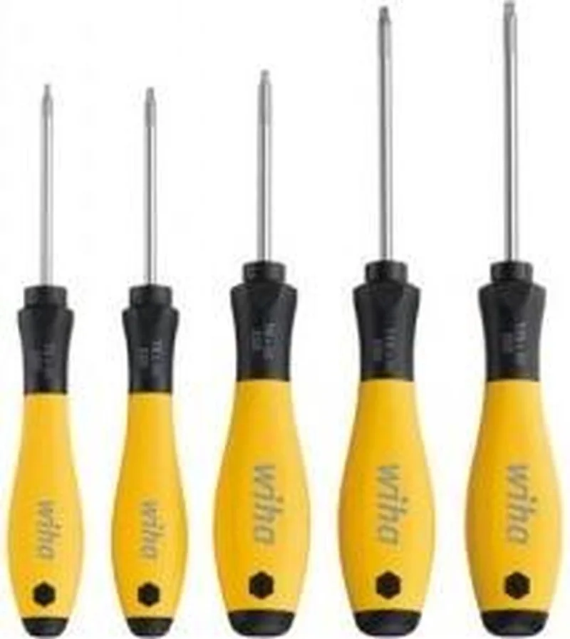 Schroevendraaierset ESD 5-delig Binnen-Torx by Wiha, Kleurloos – product image