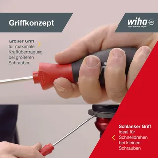 Schroevendraaierset SoftFinish SL / PH / PZ / TORX® - 12-delig - 41002 van Wiha, Kleurloos – productafbeelding 6 van 6