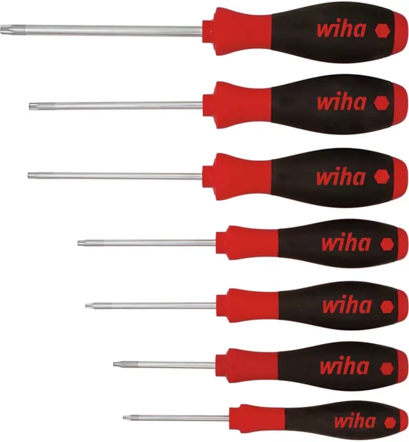 Schroevendraaierset SoftFinish TORX® - 7-delig - 01299 de Wiha, Kleurloos – image du produit