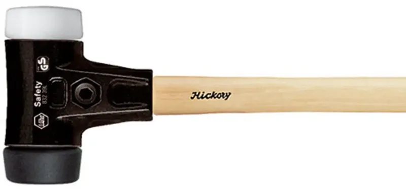 Sicherheits-Vorschlaghammer Kopf 80mm 800mm lang plus6 26661 Vorschlaghammer mittelweich, sehr hart 3324 840 mm 1 St. de Wiha – image du produit