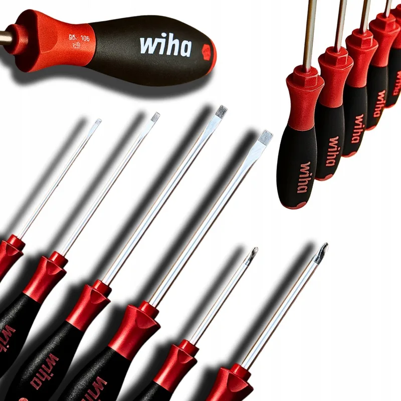 SoftFinish Schroevendraaierset 6 Delig: Plat & Kruiskop by Wiha – product image